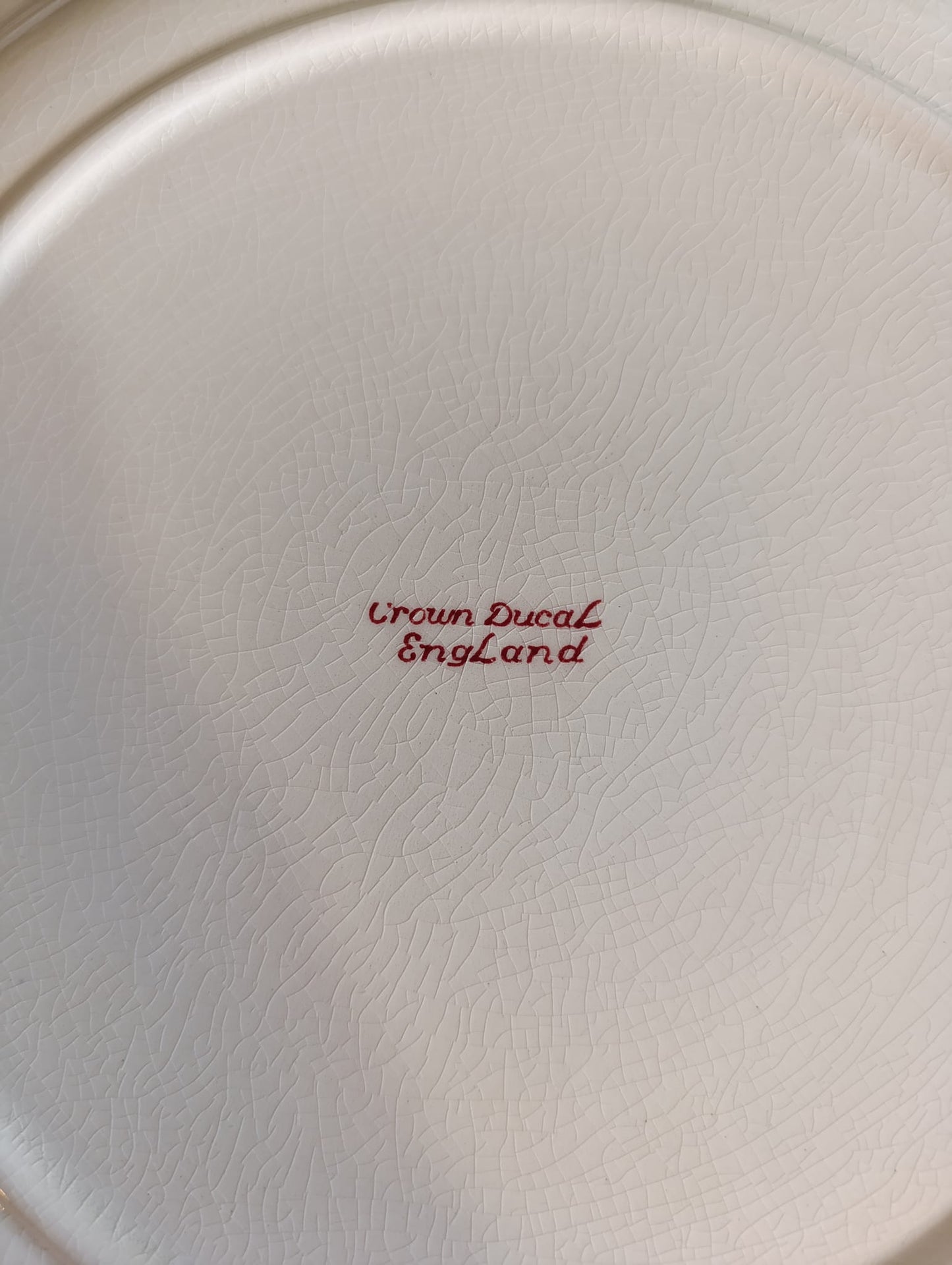 Piatto portata Crown Ducal
