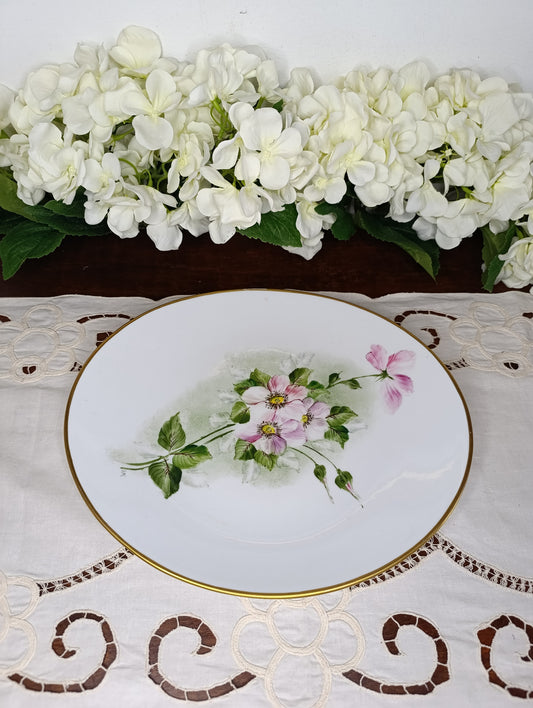 Piatto portata dipinto a mano